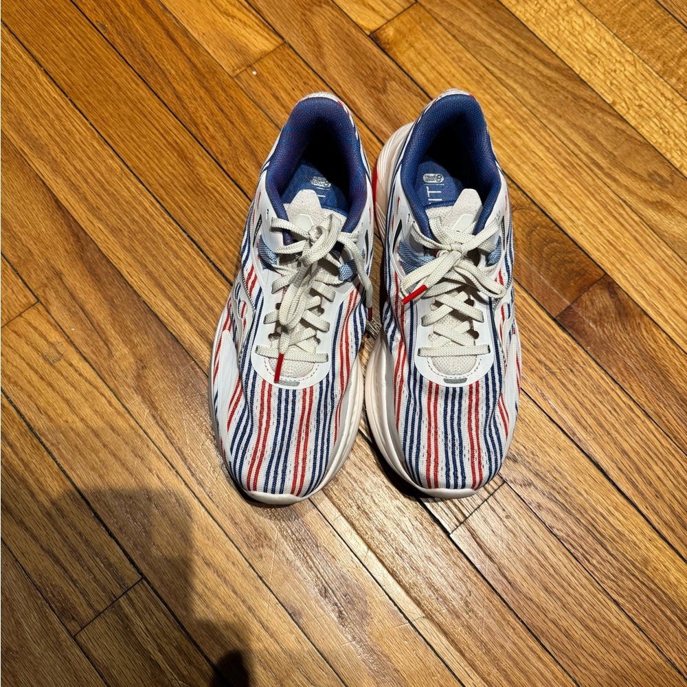 Saucony Ride Guide 15 Banner PWRRUN Running Form Fit 8mm off set Patriotic 9 - Picture 2 of 10